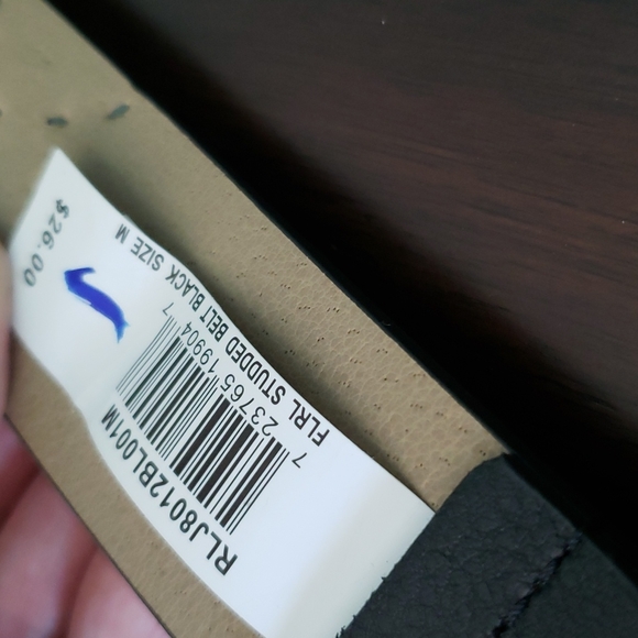 Relic vegan/stud belt / M - Picture 5 of 6